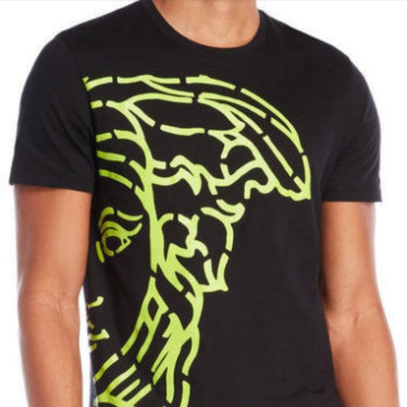 versace t shirt green